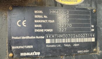 Komatsu HM400-2 full