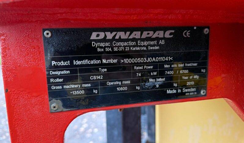 Dynapac CS142 full