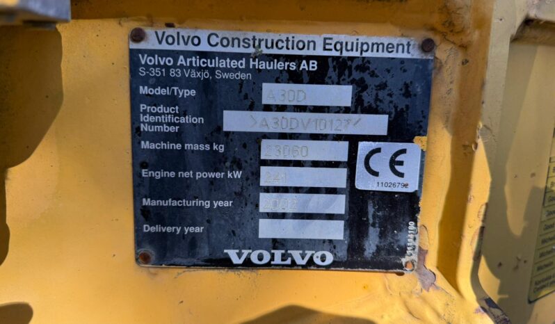 Volvo A30D full