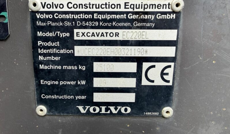 Volvo EC220EL full