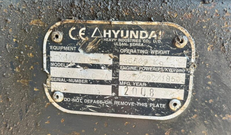 Hyundai Robex 360LC-7A full